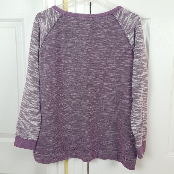 Champion Crewneck Purple Sweater Women's Large - Picture 5 of 7